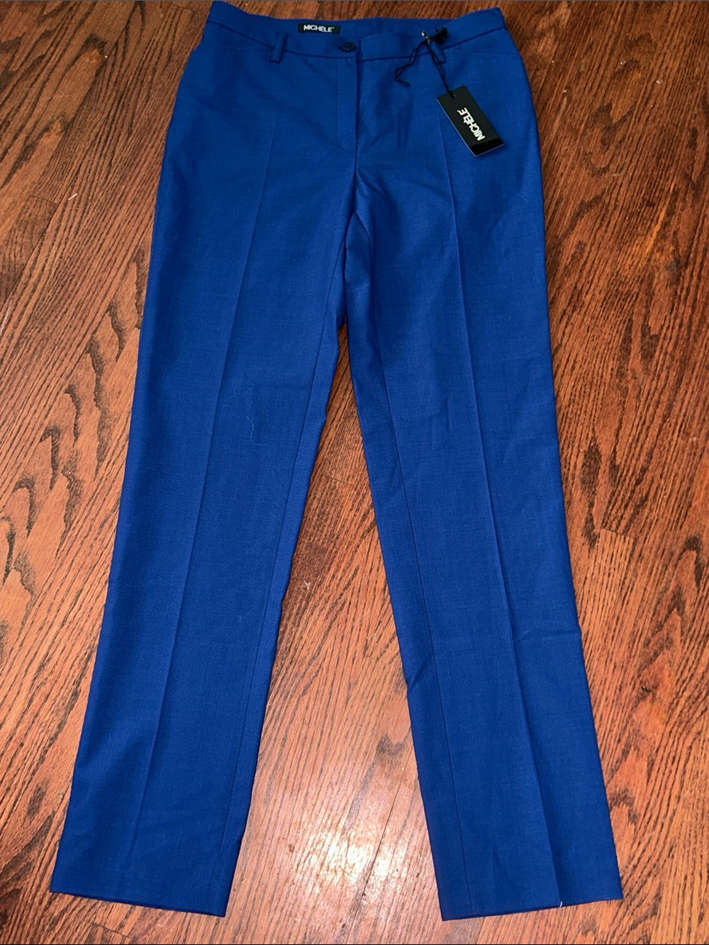 Michele women’s Royal Blue Dress Pants slim fit size 8